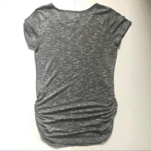 Short Sleeve Ruched Cupio Shirt - Picture 2 of 4